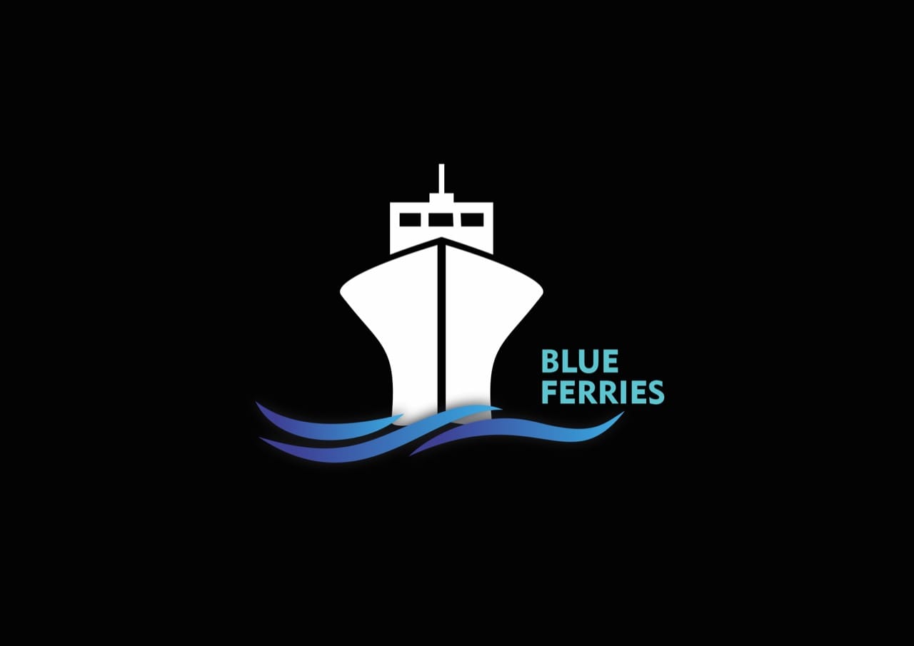 logotipo blue ferries